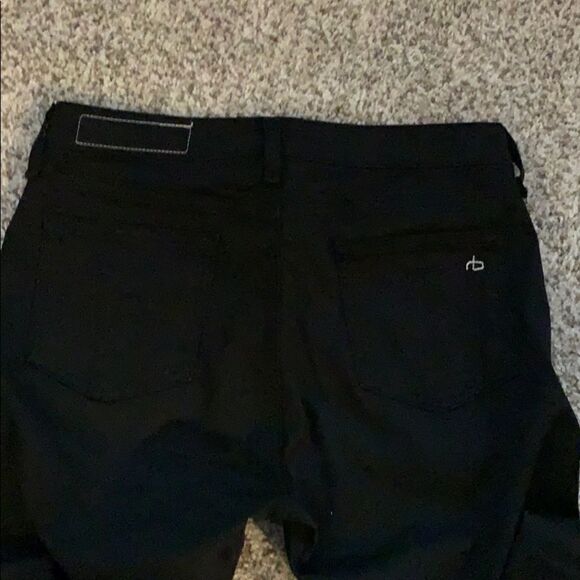Rag and bone black jeans size 27/30 - Picture 8 of 12